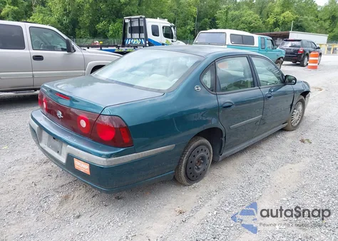 2001 Chevrolet Impala z USA, uszkodzony, nr VIN 2G1WF55E119161662